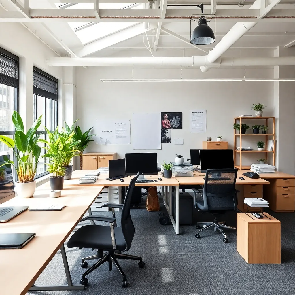 Nederlandse werkplek met productiviteitstips in beeld